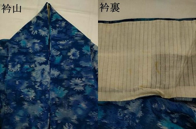平和屋着物＊夏物　紗紬　花尽くし　正絹　逸品　AABL1515st