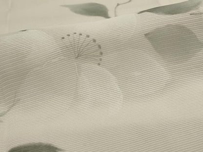 平和屋着物＊夏物　小紋　絽　枝花文　正絹　逸品　AABL1535st