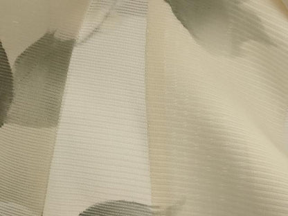 平和屋着物＊夏物　小紋　絽　枝花文　正絹　逸品　AABL1535st