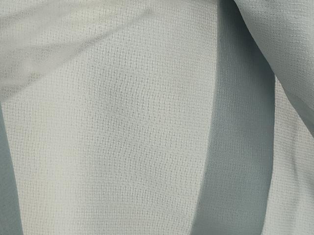 平和屋着物＊夏物　森英恵・HANAE MORI　小紋　紗　舞花文　洗える着物　AABL1536st