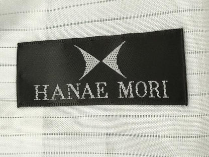 平和屋着物＊夏物　森英恵・HANAE MORI　小紋　紗　舞花文　洗える着物　AABL1536st