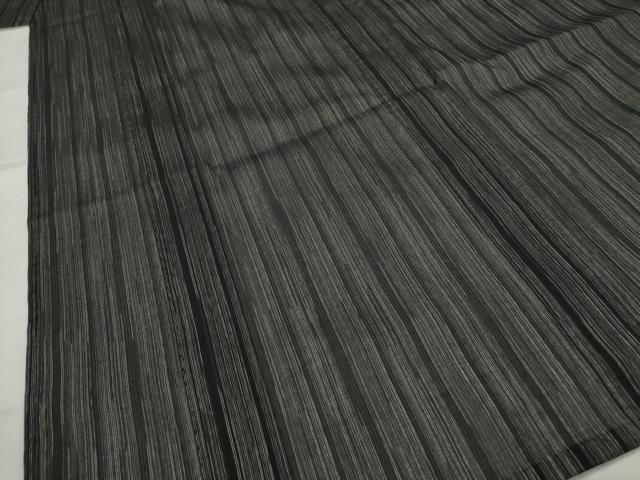 平和屋着物＊夏物　小紋　紗　間道　やまと誂製　洗える着物　AABL1556st