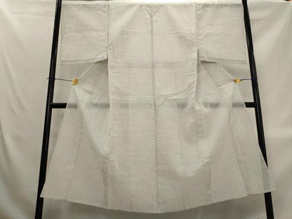 平和屋着物＊夏物　男性　小紋　浴衣兼用　絣文様　AABL1558st
