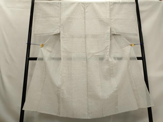 平和屋着物＊夏物　男性　小紋　浴衣兼用　絣文様　AABL1558st