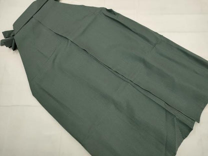 平和屋着物＊夏物　男性　行灯袴　縦絽　縞　正絹　逸品　AABL1574st