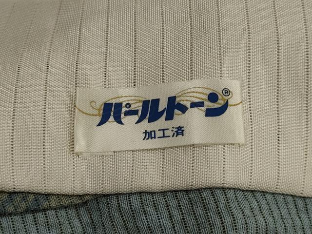 平和屋着物＊夏物　世界的人形師　辻村寿三郎　ジュサブロー　小紋　絽　矢羽文様　正絹　逸品　AABL1583st