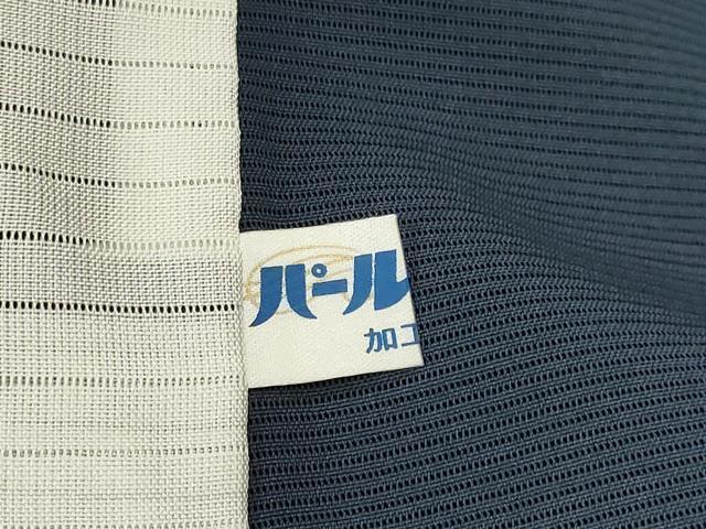 平和屋着物＊夏物　訪問着　絽　刺繍　流水花文　金彩　正絹　逸品　AABL1594st