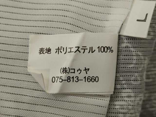 平和屋着物＊夏物　小紋　絽　花尽くし　洗える着物　AABL1604st