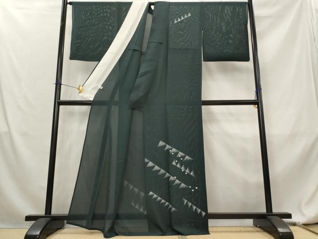 平和屋着物＊夏物　訪問着　絽　飛鳥文　正絹　逸品　AABL1631st