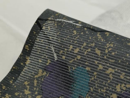 平和屋着物＊夏物　訪問着　蔦の葉文様　暈し染め　金彩　洗える着物　AABL1632st