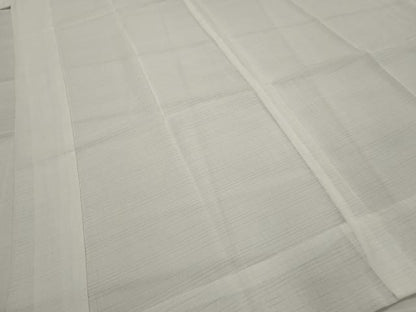 平和屋着物＊夏物　洗える最高級着物　＜英＞はなぶさ謹製　長襦袢　絽縮緬　白色　洗える着物　AABL1637st