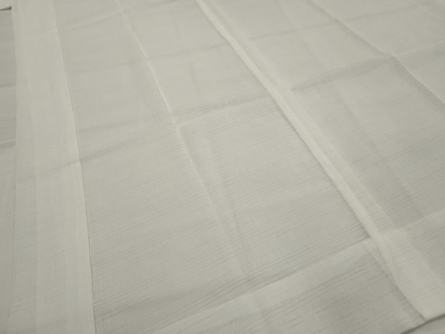 平和屋着物＊夏物　洗える最高級着物　＜英＞はなぶさ謹製　長襦袢　絽縮緬　白色　洗える着物　AABL1637st