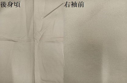 平和屋着物●訪問着　総刺繍　中国三大刺繍　スワトウ刺繍　汕頭刺繍　草花文　正絹　逸品　未使用　AABL1652ph