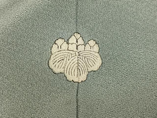 平和屋着物●十日町友禅作家　一梗　訪問着　枝花文　正絹　逸品　AABL1653ph