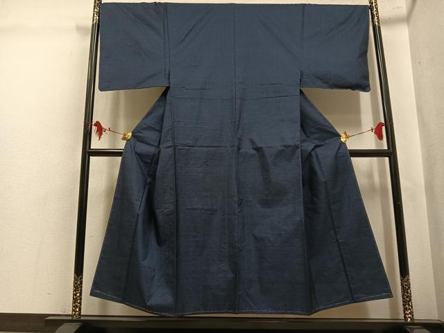平和屋着物●男性　本場大島紬　100亀甲　総詰め　新納光夫作　証紙付き　正絹　逸品　未使用　AABL1683ph