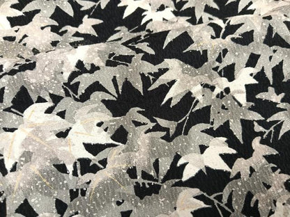 平和屋着物●訪問着　草花文　金彩　正絹　逸品　AABL1691ph