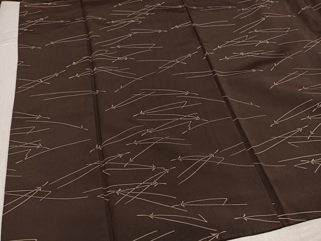 平和屋着物●本場大島紬　染大島　松葉　正絹　逸品　AABL1693ph
