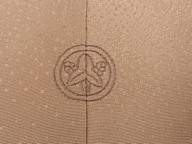平和屋着物●訪問着　駒刺繍　唐草文　暈し染め　金彩　正絹　逸品　AABL1707ph