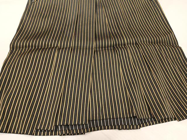 平和屋着物●男性　行灯袴　間道　金糸　AABL1710ph