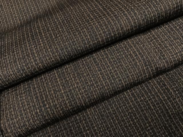 平和屋着物●男性　紬　縞　正絹　逸品　AABL1719ph
