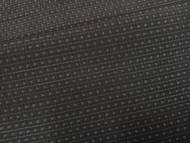 平和屋着物●男性　本場大島紬　横段文　正絹　逸品　AABL1720ph