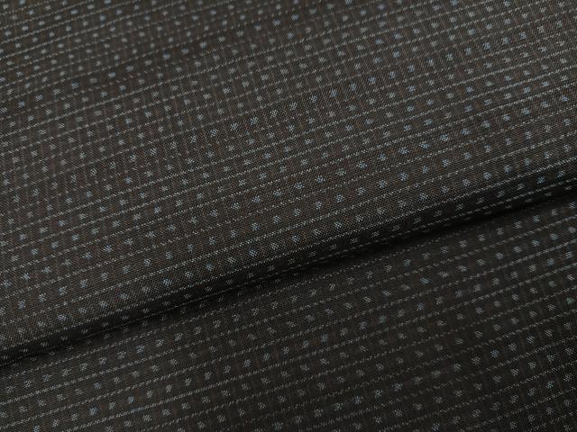 平和屋着物●男性　本場大島紬　横段文　正絹　逸品　AABL1720ph