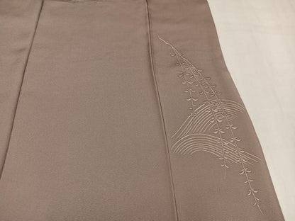 平和屋着物●訪問着　渡橋立波花文　正絹　逸品　AABL1731ph