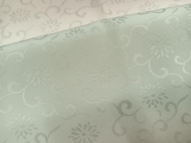 平和屋着物●洗える最高級着物　＜英＞はなぶさ謹製　長襦袢　無双仕立て　花唐草地紋　暈し染め　たとう紙付き　洗える着物　AABL1745ph