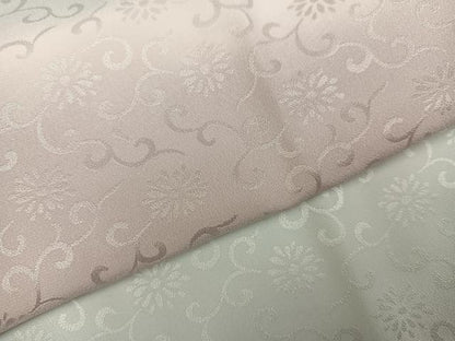 平和屋着物●洗える最高級着物　＜英＞はなぶさ謹製　長襦袢　無双仕立て　花唐草地紋　暈し染め　たとう紙付き　洗える着物　AABL1745ph