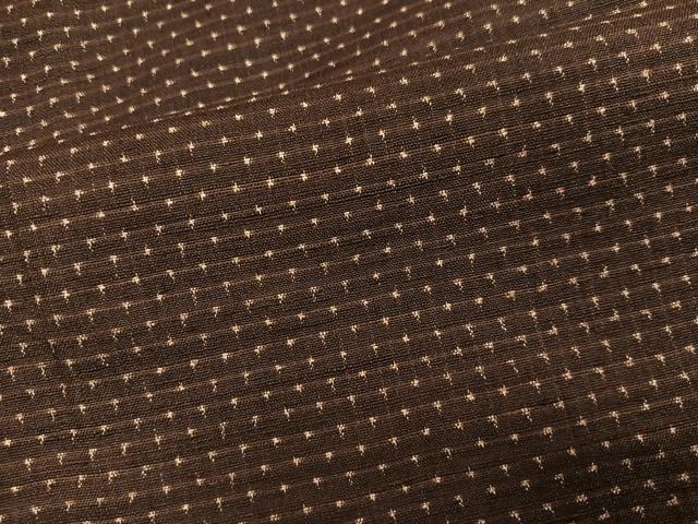 平和屋着物●男性　紬　絣　正絹　逸品　AABL1756ph