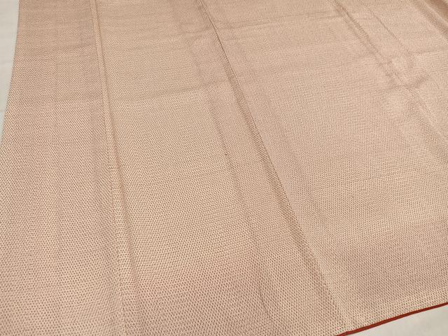 平和屋着物●本塩沢　蚊絣　正絹　逸品　AABL1762ph