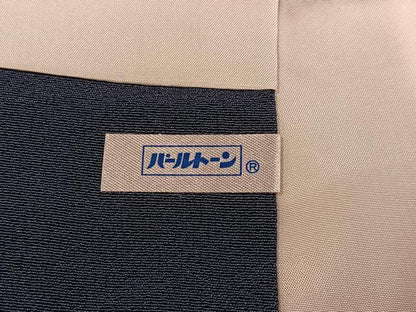 平和屋着物●訪問着　作家物　手描き　番傘人物草花文　暈し染め　金彩　正絹　逸品　AABL1768ph