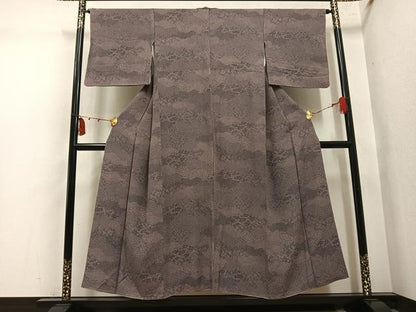 平和屋着物●江戸小紋　寄せ小紋柄　正絹　逸品　AABL1789ph