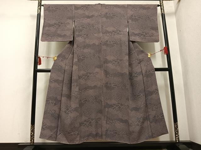 平和屋着物●江戸小紋　寄せ小紋柄　正絹　逸品　AABL1789ph