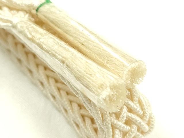 平和屋着物＊夏物　和装小物　上質な帯締め　大正十四年創業 和装小物の老舗 三ッ杵印 紐の渡敬　レース組　逸品　未使用　AABL1850ay