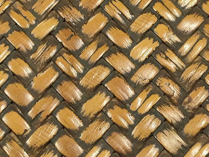 平和屋着物●和装小物　煙草入れ　シガレットケース　網代　逸品　AABL1885ay
