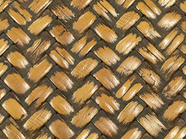 平和屋着物●和装小物　煙草入れ　シガレットケース　網代　逸品　AABL1885ay
