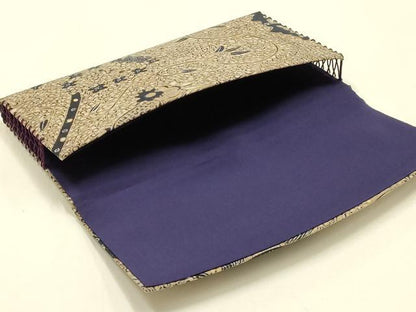 平和屋着物●染織工芸　むら田　和装小物　懐紙入れ　更紗　箱付き　逸品　AABL1886ay