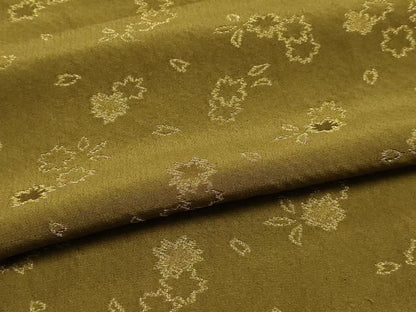 平和屋着物●こむさでもーど・COMME CA DU MODE　和装小物　帯揚げ　舞花文　金糸　逸品　AABL1887ay
