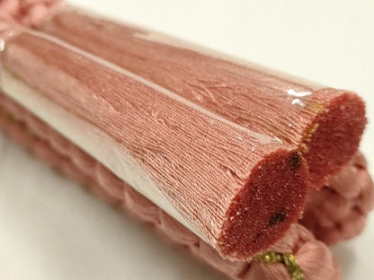 平和屋着物●和装小物　帯締め・帯揚げセット　丸組　辻が花　金糸　金通し地　めいくやまと　正絹　逸品　未使用　AABL1899ay