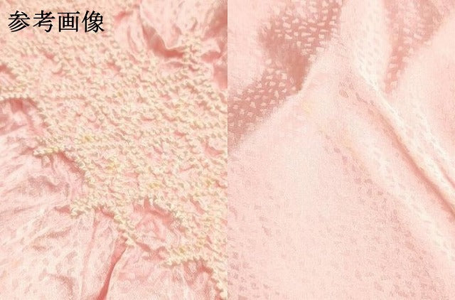 平和屋着物●和装小物　帯締め・帯揚げセット　笹浪唐組　柄絞り　暈し染め　正絹　逸品　未使用　AABL1903ay