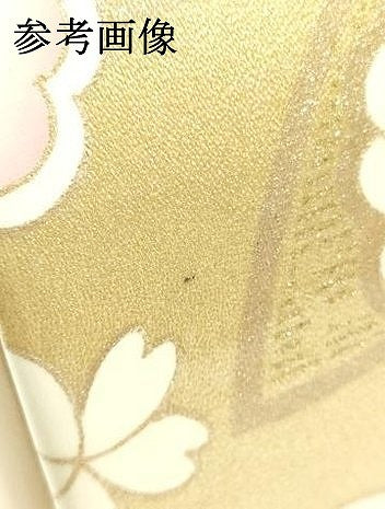 平和屋着物▼和装小物　和装バッグ　振袖用　ハンドバッグ　花柄　金彩　逸品　AABL1933ay