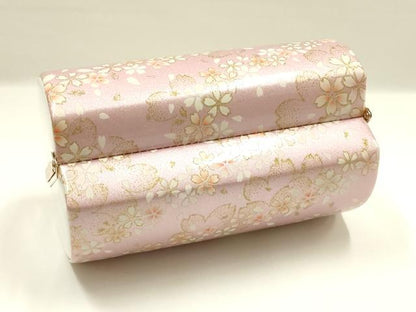 平和屋着物▼和装小物　和装バッグ　振袖用　ハンドバッグ　花柄　金彩　暈し　逸品　AABL1935ay