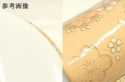 平和屋着物▼和装小物　和装バッグ　振袖用　ハンドバッグ　花柄　金彩　暈し　逸品　AABL1939ay