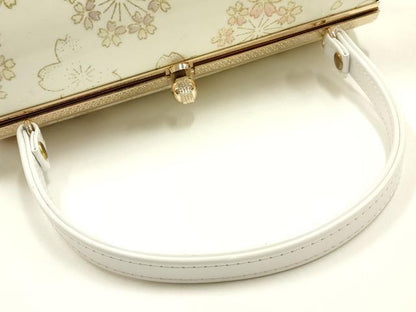 平和屋着物▼和装小物　和装バッグ　振袖用　ハンドバッグ　花柄　金彩　暈し　逸品　AABL1939ay