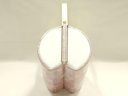 平和屋着物▼和装小物　和装バッグ　振袖用　ハンドバッグ　花柄　金糸　暈し　逸品　AABL1941ay