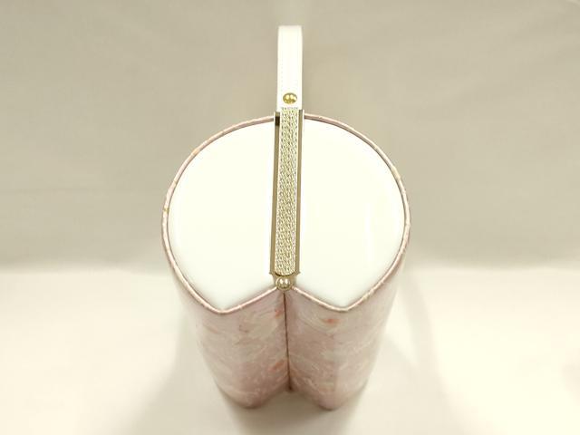 平和屋着物▼和装小物　和装バッグ　振袖用　ハンドバッグ　花柄　金彩　暈し　逸品　AABL1942ay