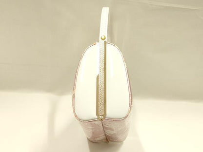 平和屋着物▼和装小物　和装バッグ　振袖用　ハンドバッグ　花柄　金糸　逸品　AABL1950ay