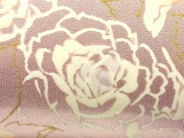 平和屋着物▼和装小物　和装バッグ　振袖用　ハンドバッグ　花柄　金糸　逸品　AABL1950ay