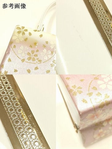 平和屋着物▼和装小物　和装バッグ　振袖用　ハンドバッグ　花柄　金彩　暈し　逸品　AABL1957ay